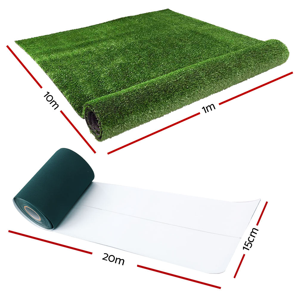 Artificial Grass Synthetic 20SQM Turf Lawn 17mm with Tape