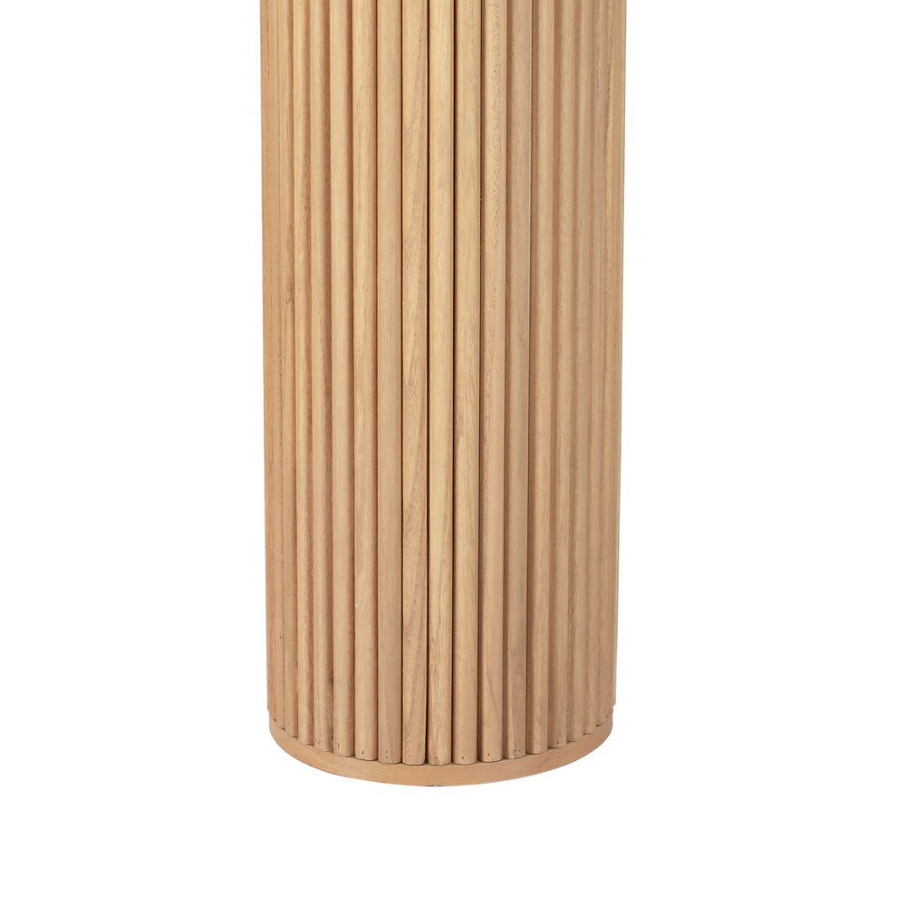 Hall Console Table Oval 115CM Pine