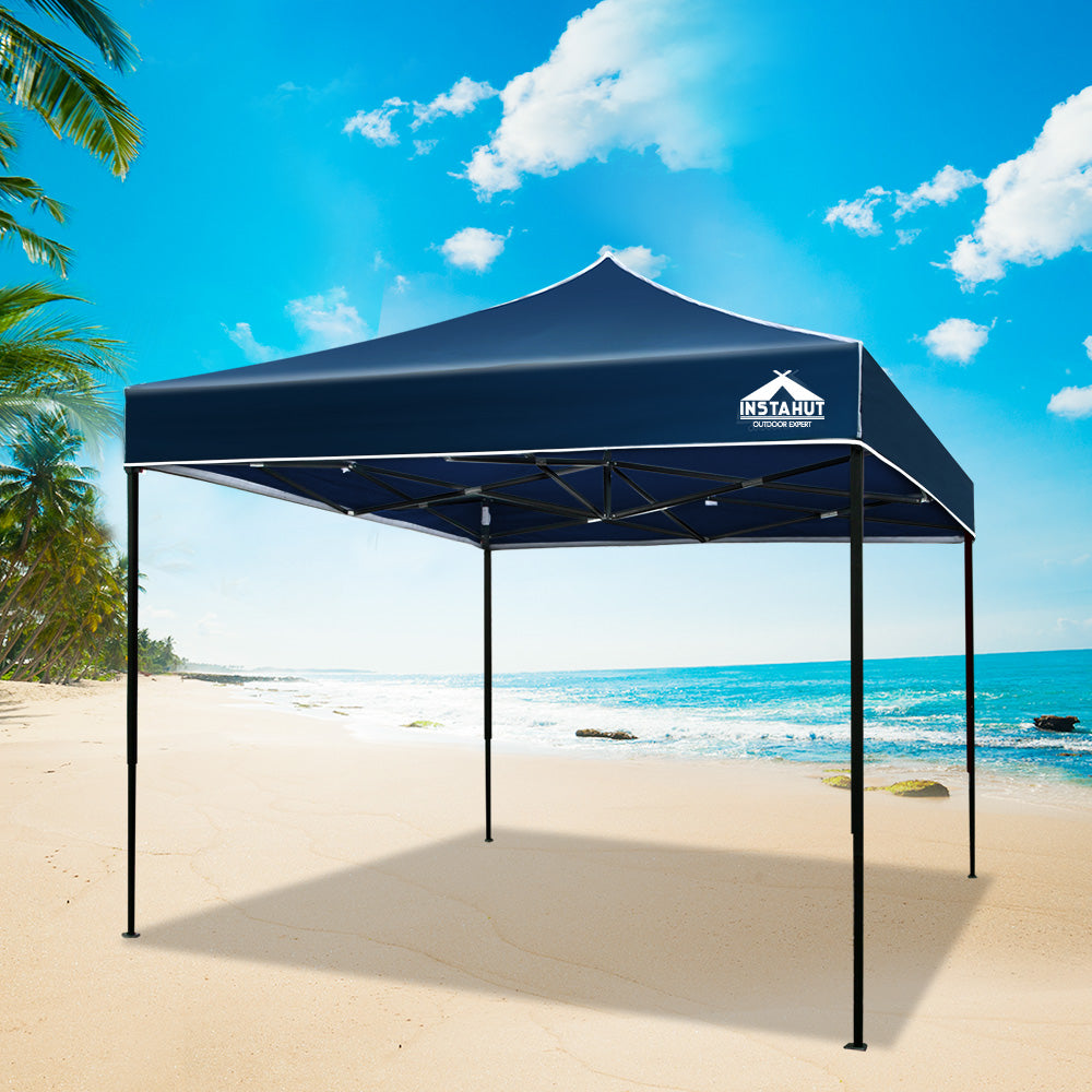 Gazebo Pop Up Marquee 3x3m- Navy