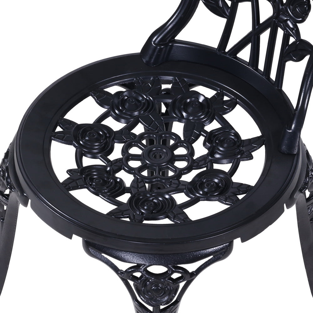 3PC Outdoor Setting - 3PC Black