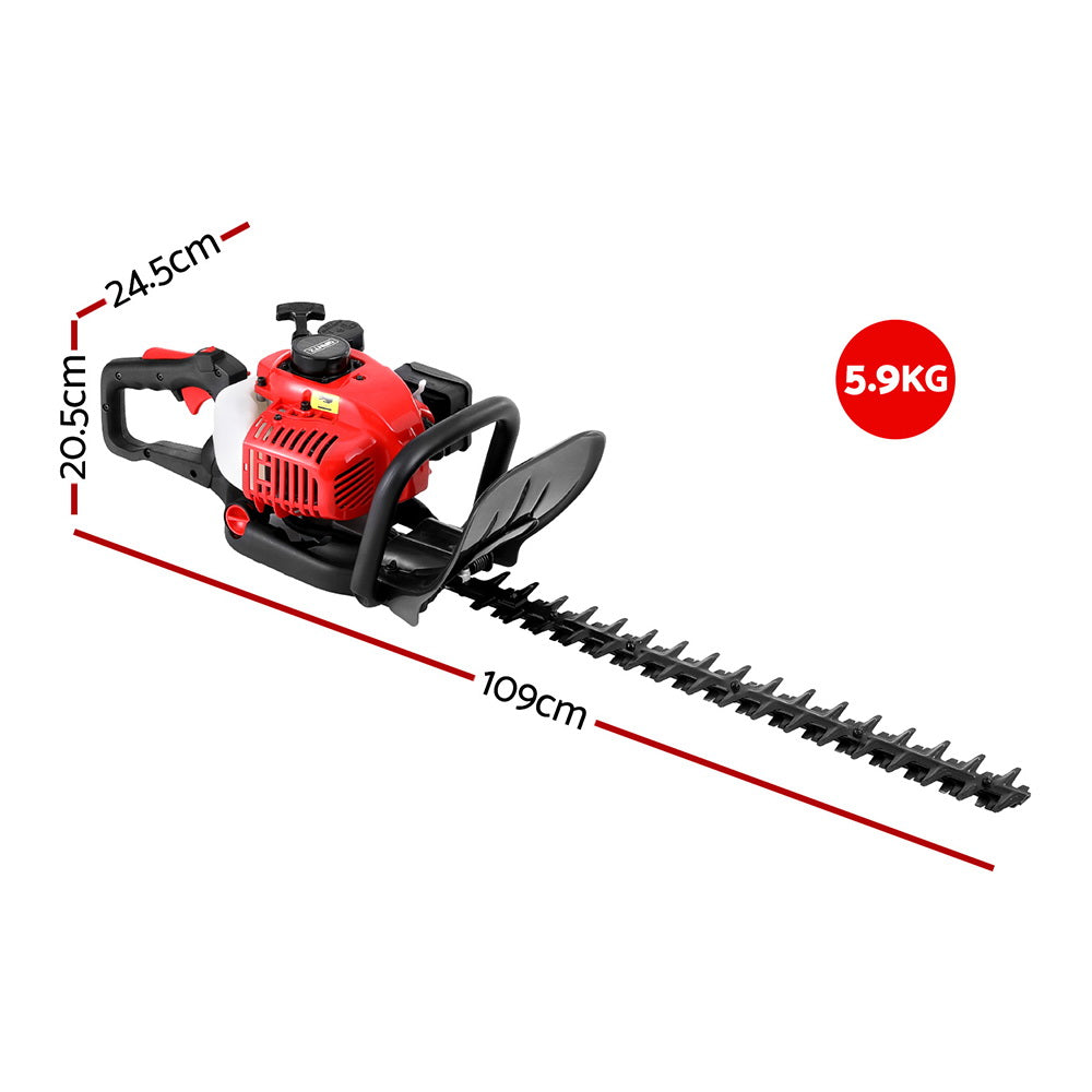 Hedge Trimmer 24" 25.4CC Petrol Dual Blade