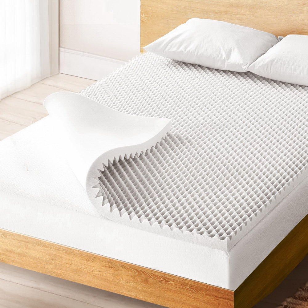 Memory Foam Mattress Topper Egg Crate 5cm Queen