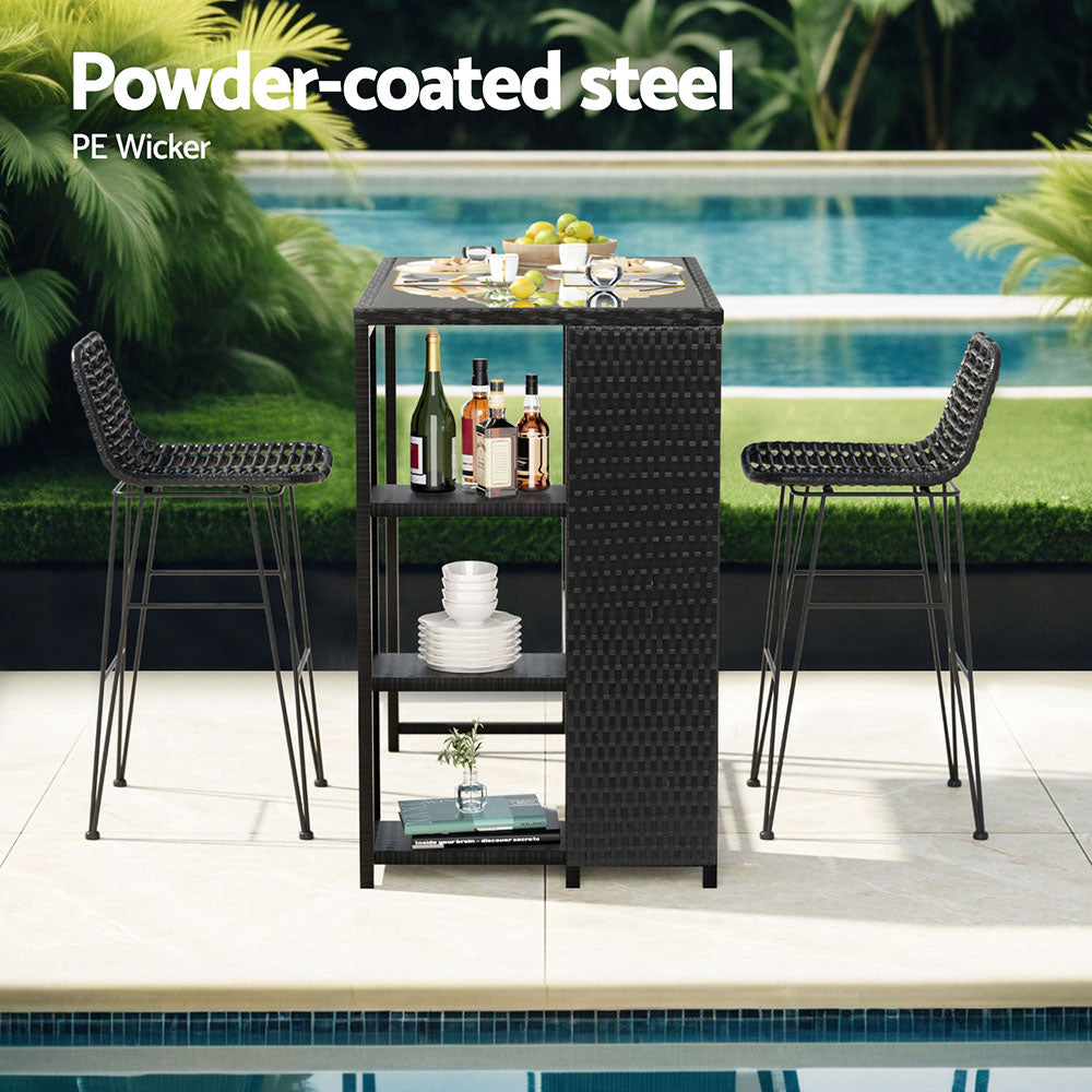 Bar Table Wicker