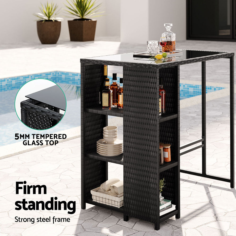 Bar Table Wicker