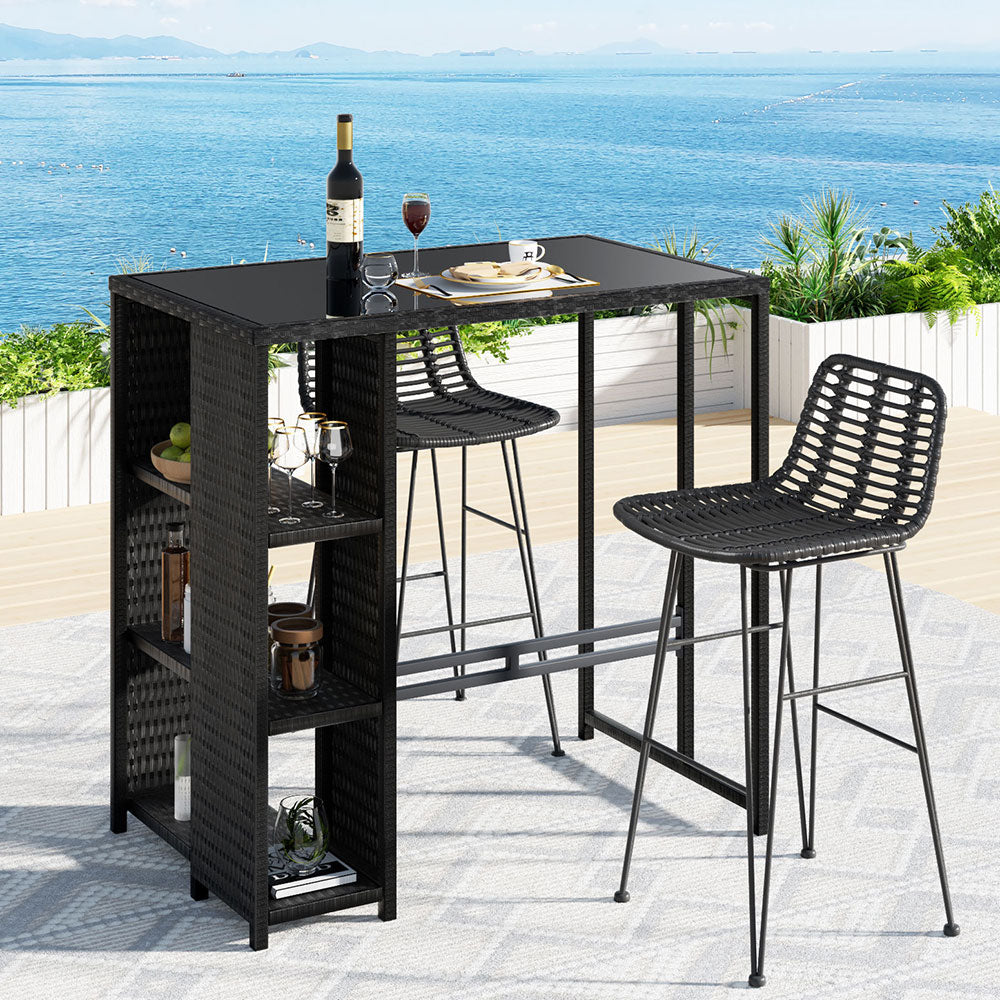 Bar Table Wicker