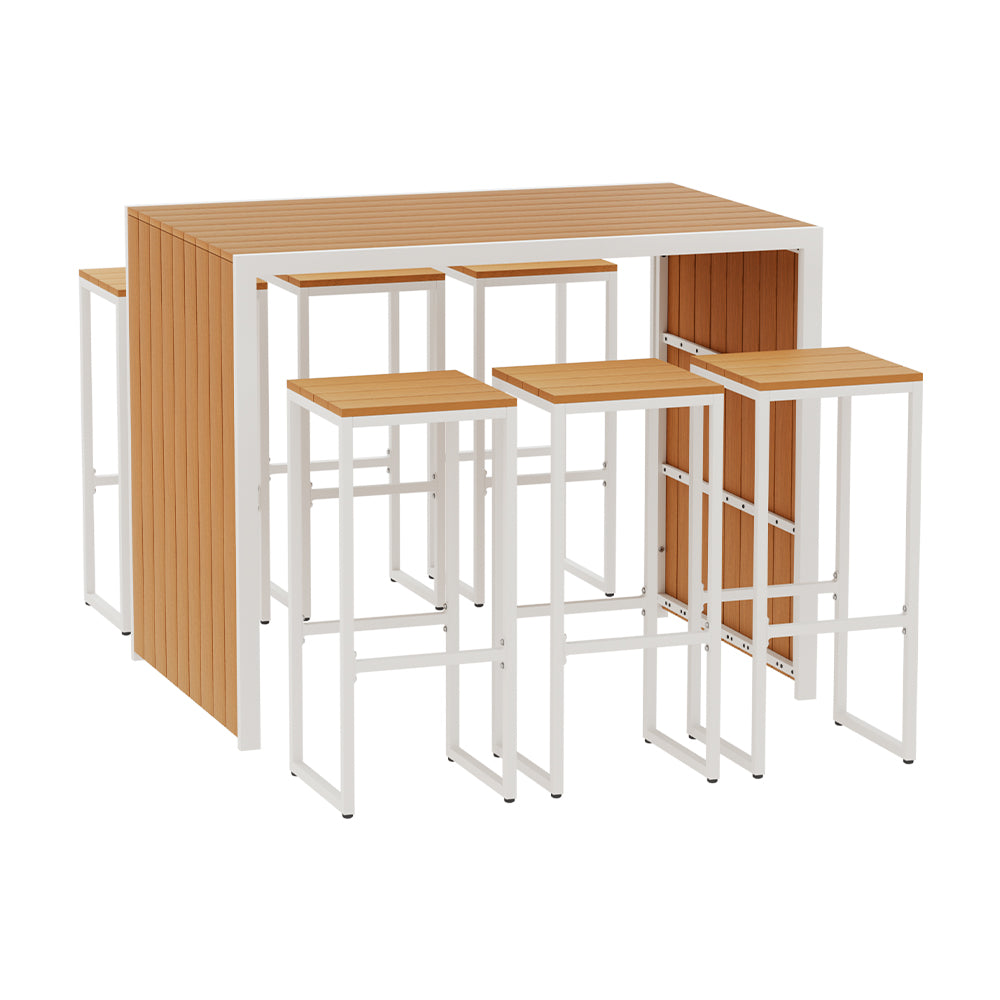 Bar Set 7-Piece - 6 Seater
