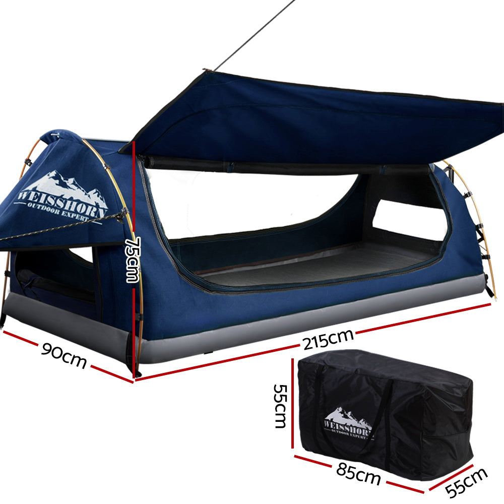 Swag King Single Free Standing - Blue