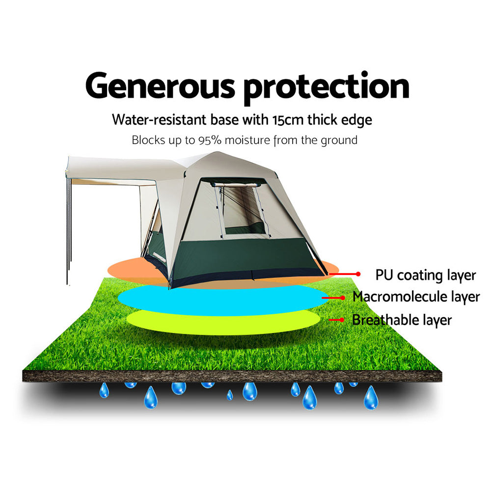 Camping Tent 4 Person Pop up Dome