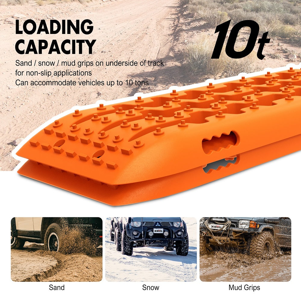 Recovery Tracks 10T 2 Pairs 4PC 4WD 4X4 Gen 2.0
