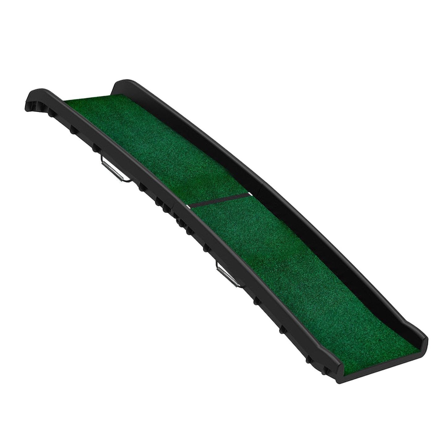 Dog Ramp Foldable Plastic with Synthetic Grass