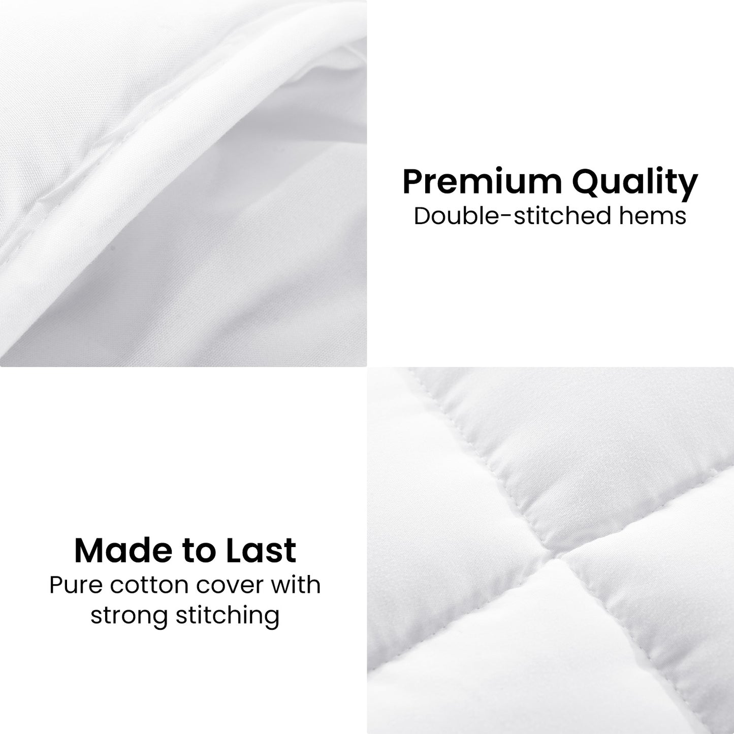 Doona 500GSM Goose Down Feather Comforter - Queen