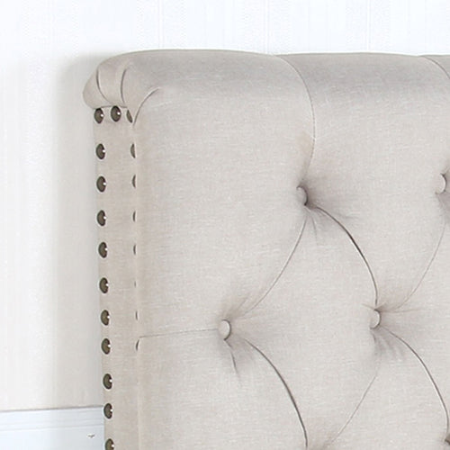 Bed Headboard King Size - Beige