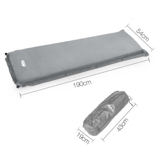 Thick Self Inflating Camp Mattres 10cm – Single