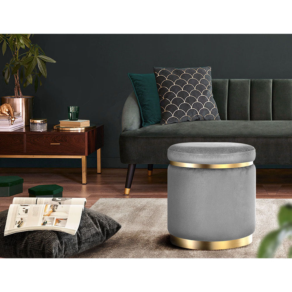Ottoman Foot Stool - Velvet