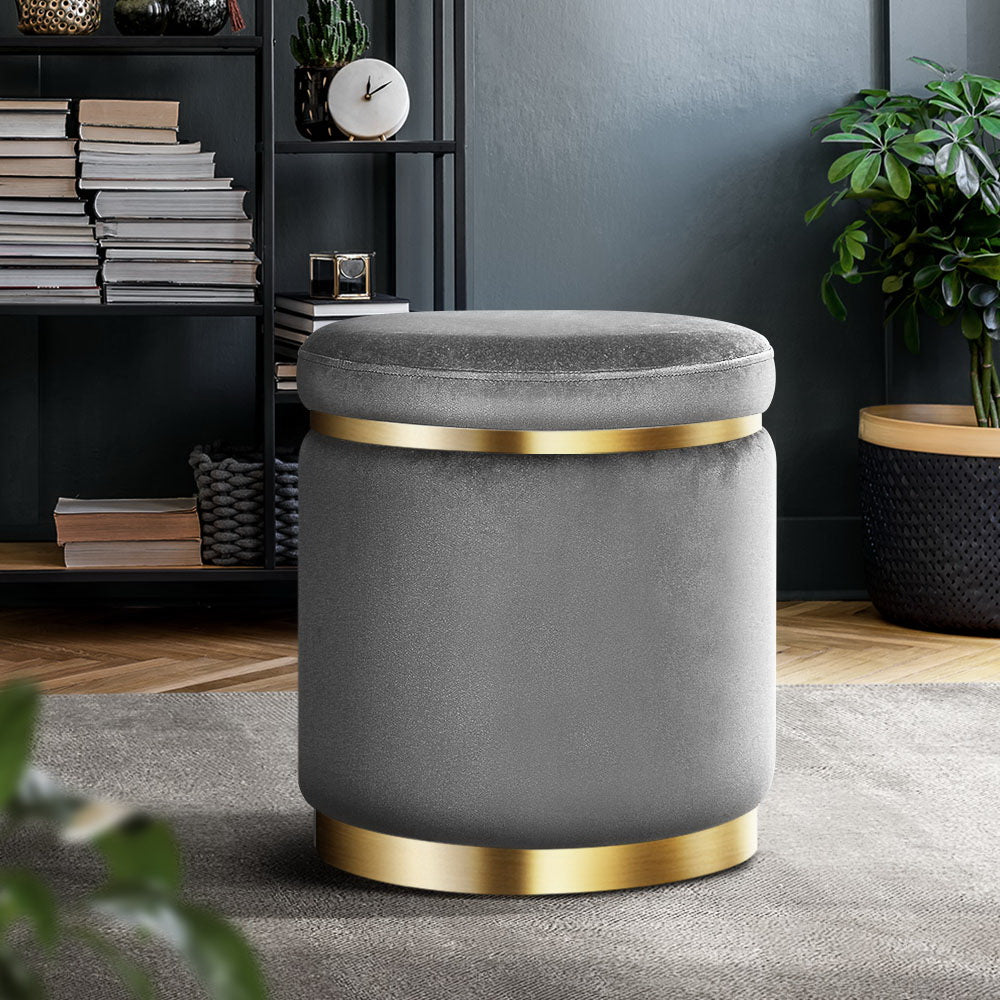 Ottoman Foot Stool - Velvet