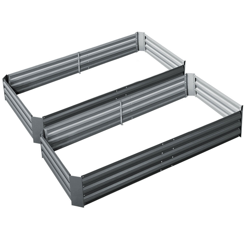 Garden Bed x 2 - 210x90cm