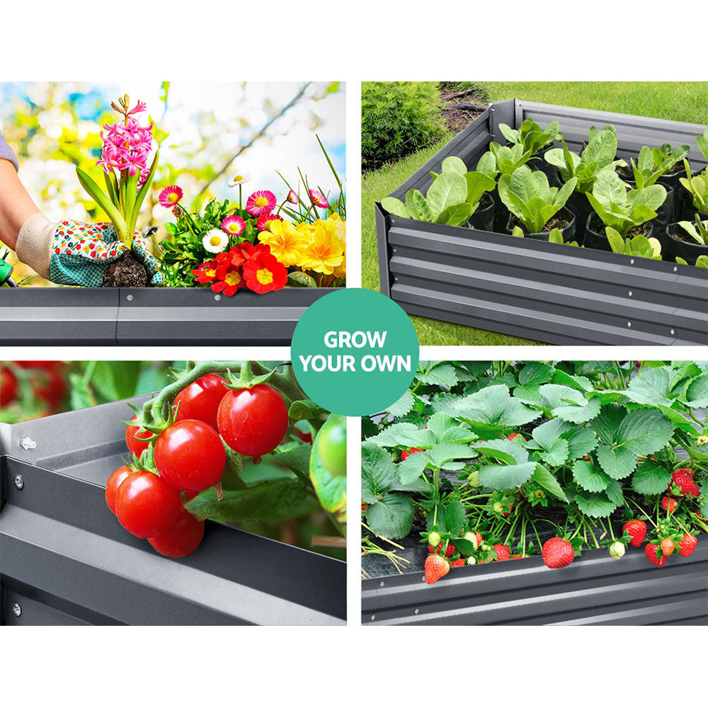 Garden Bed x 2 - 210x90cm