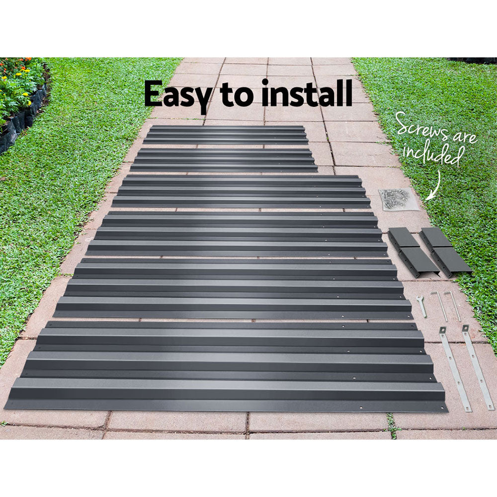 Garden Bed x 2 - 210x90cm