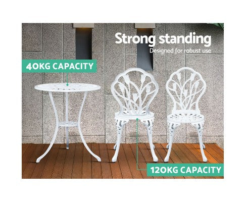 Outdoor Setting - Cast aluminium