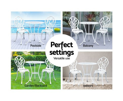 Outdoor Setting - Cast aluminium