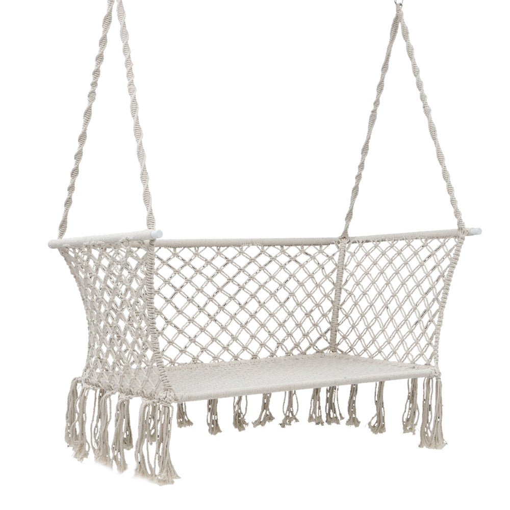 Hammock Chair 2 Person - Cream
