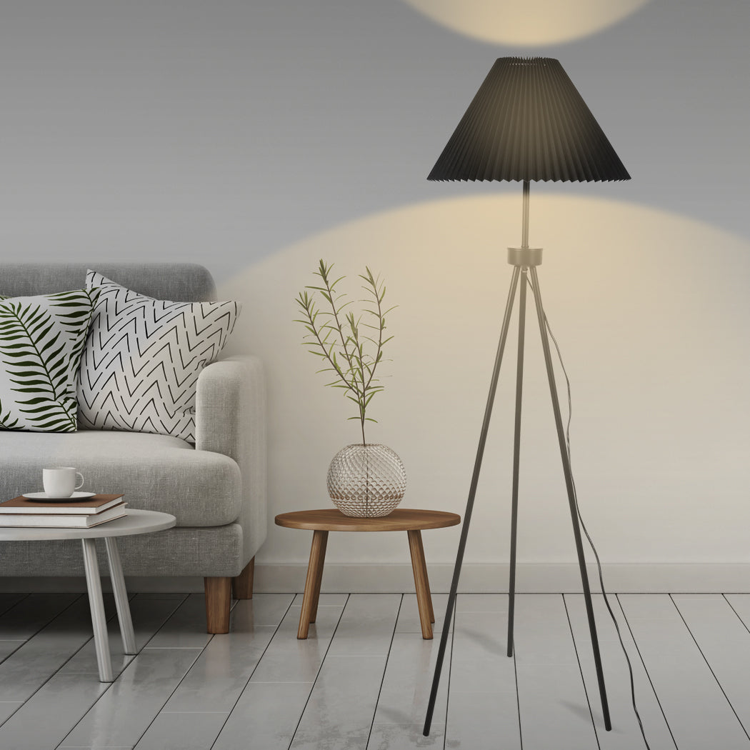 Floor Lamp LED - Linen Fabric