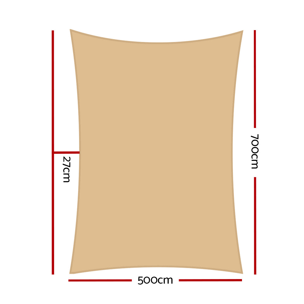 Shade Sail 5x7m
