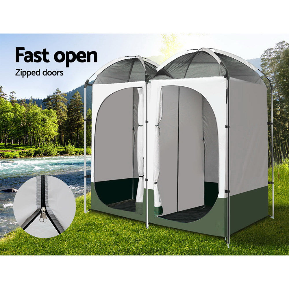 Camping Shower /Toilet Change Tent - Double