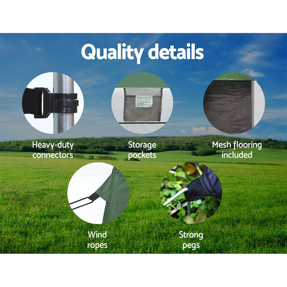 Camping Shower /Toilet Change Tent - Double