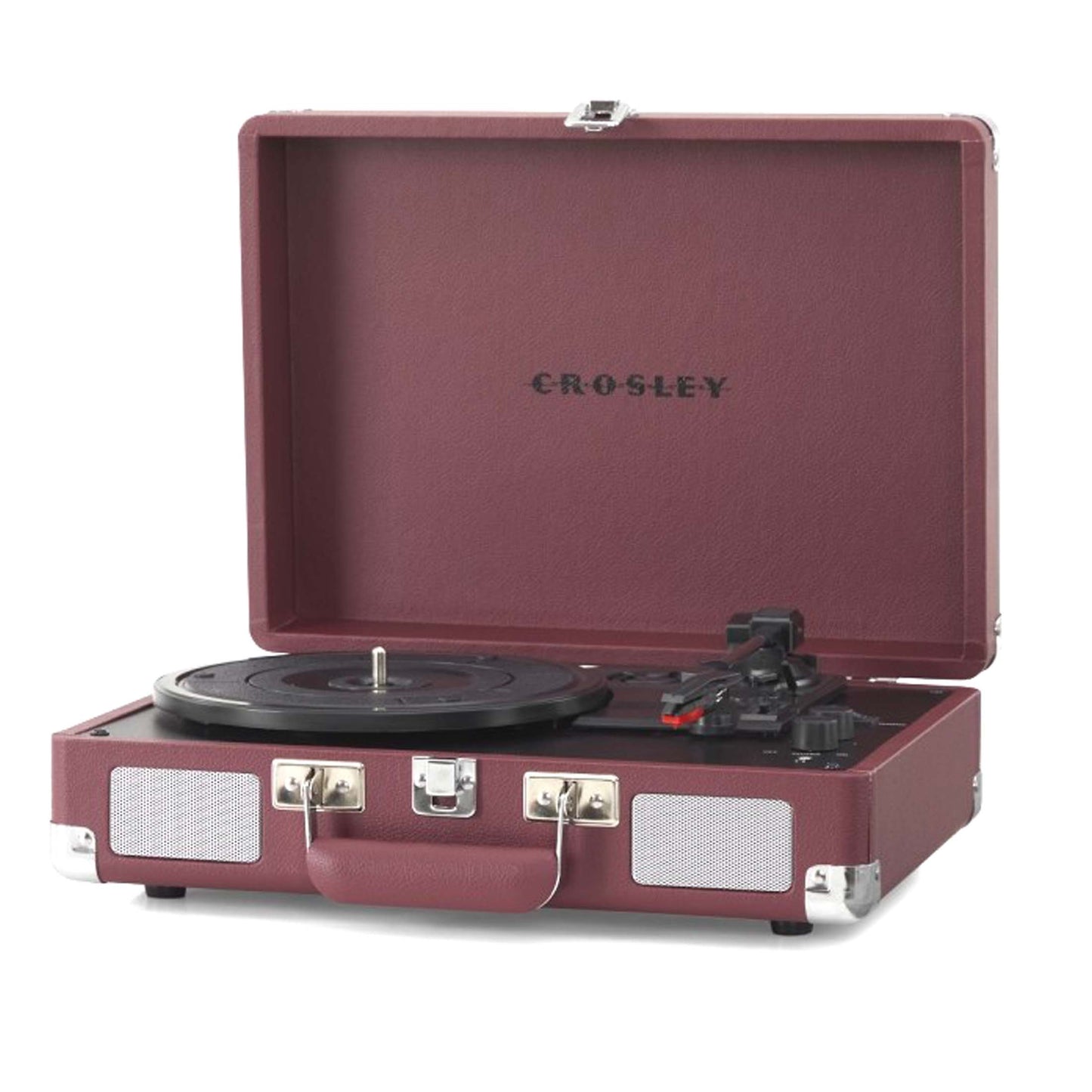 Turntable Bluetooth - 3 Speed Burgundy