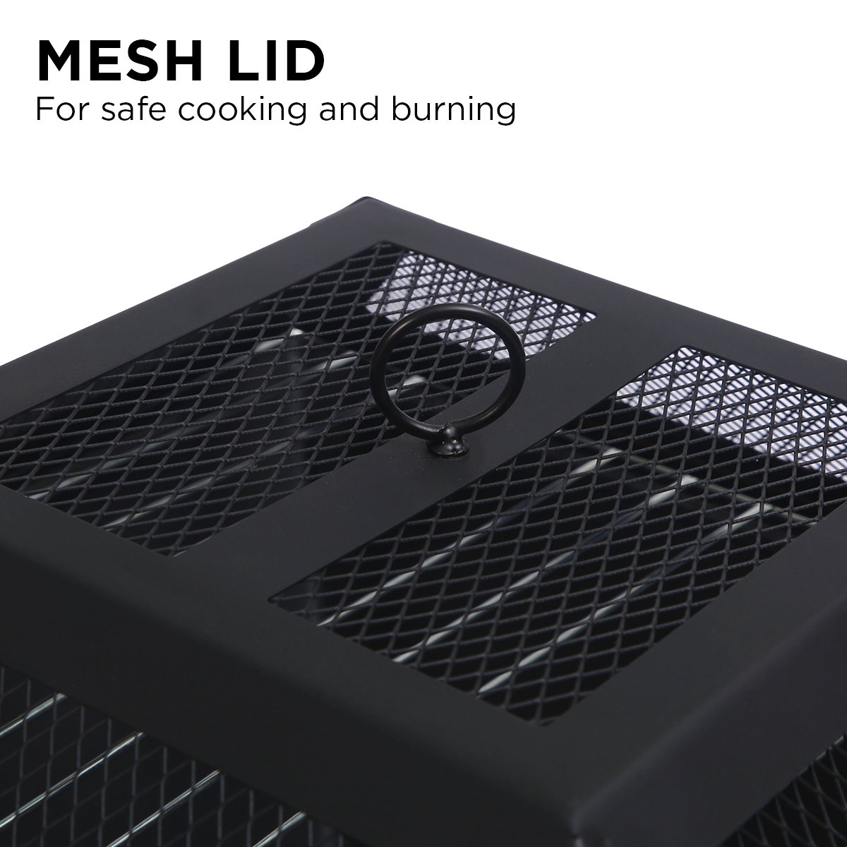 Fire Pit Portable Outdoor for BBQ, Camping