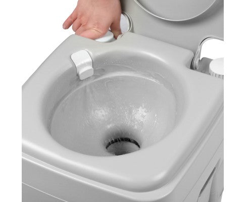 Portable Camping Toilet 20L - Grey