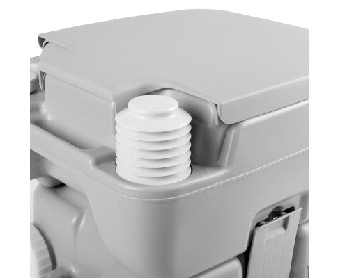 Portable Camping Toilet 20L - Grey