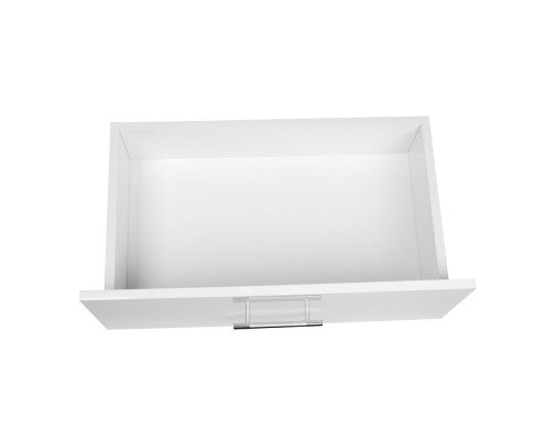Bedside Table - High Gloss White