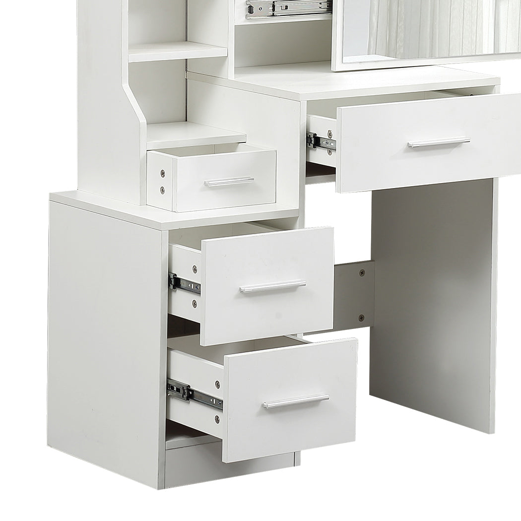 Dressing Table Set with Stool