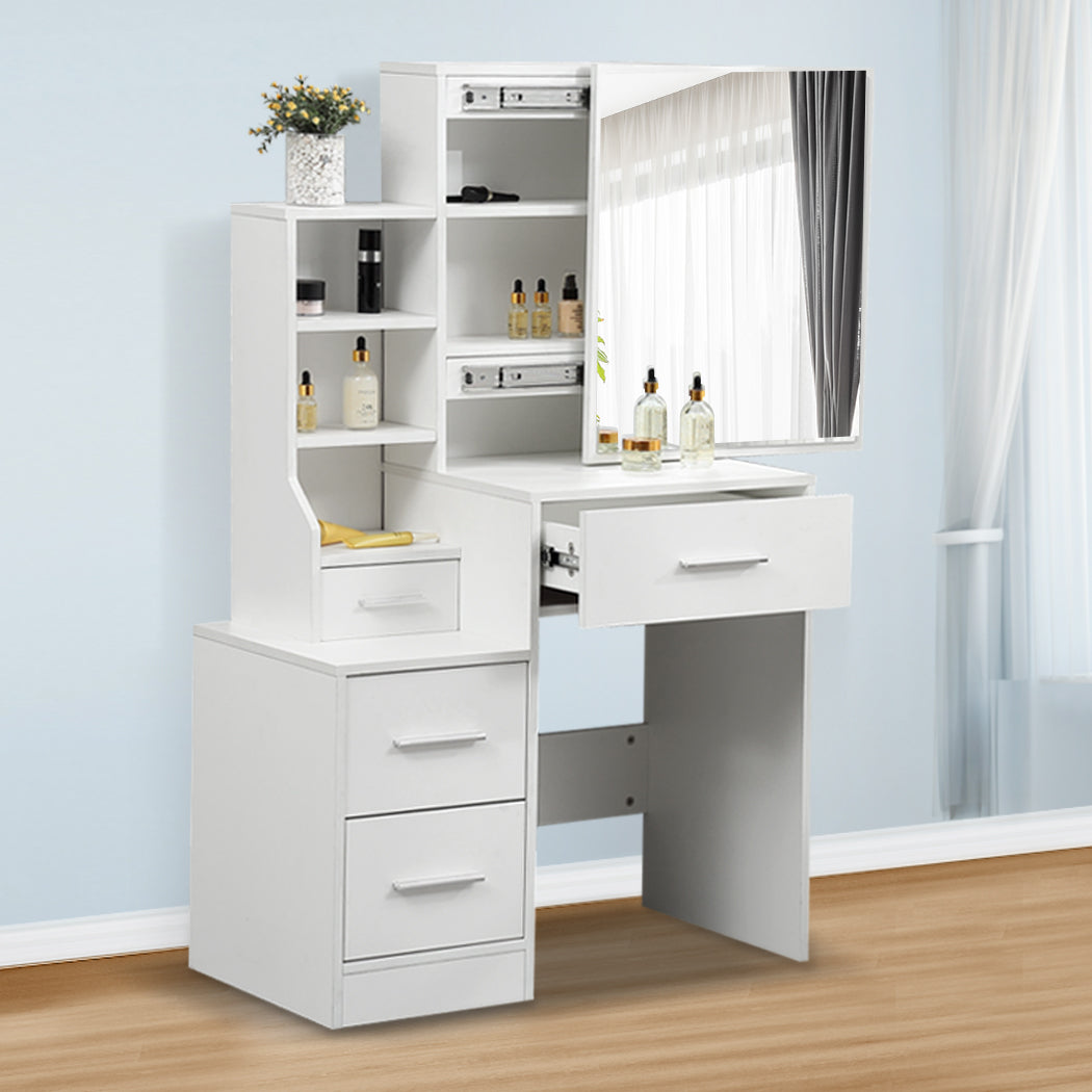 Dressing Table Set with Stool