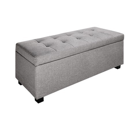 Ottoman Large - Light Grey