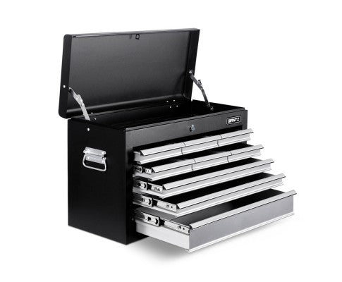 Tool Chest - 9 Drawers Black/Grey