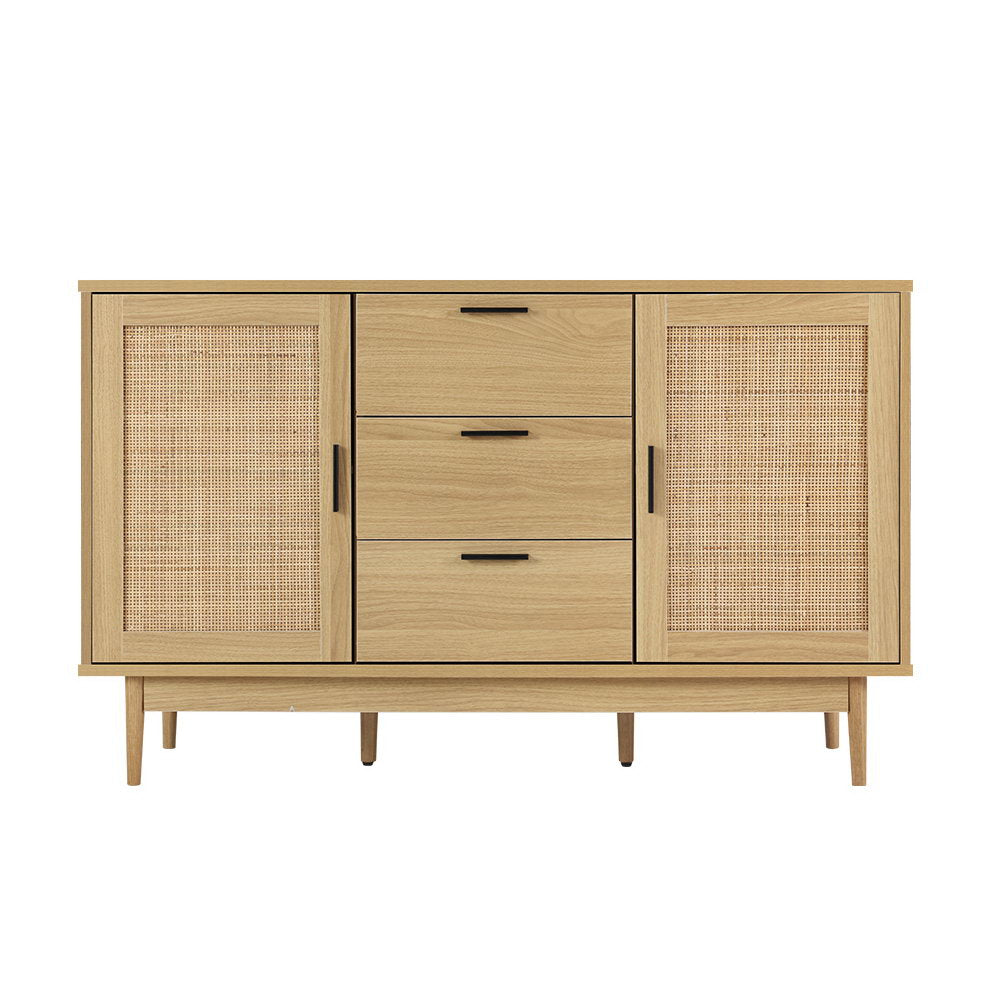 Buffet Rattan Sideboard - Oak