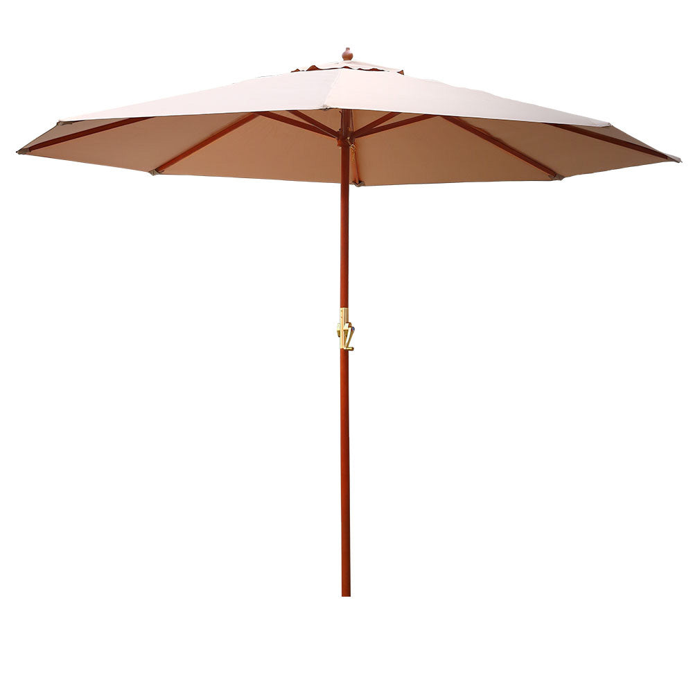 3m Outdoor Umbrella  3m - Beige