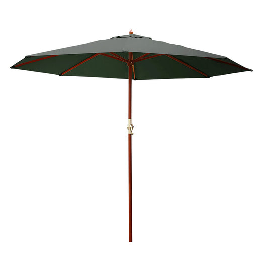 Outdoor Umbrella Pole 3m- Charcoal