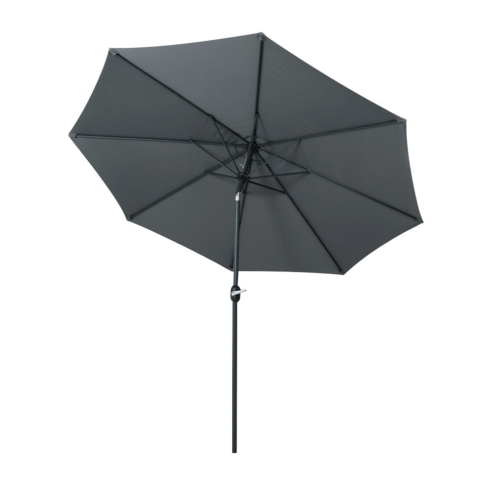 Outdoor Umbrella 3m Tilt - Charcoal