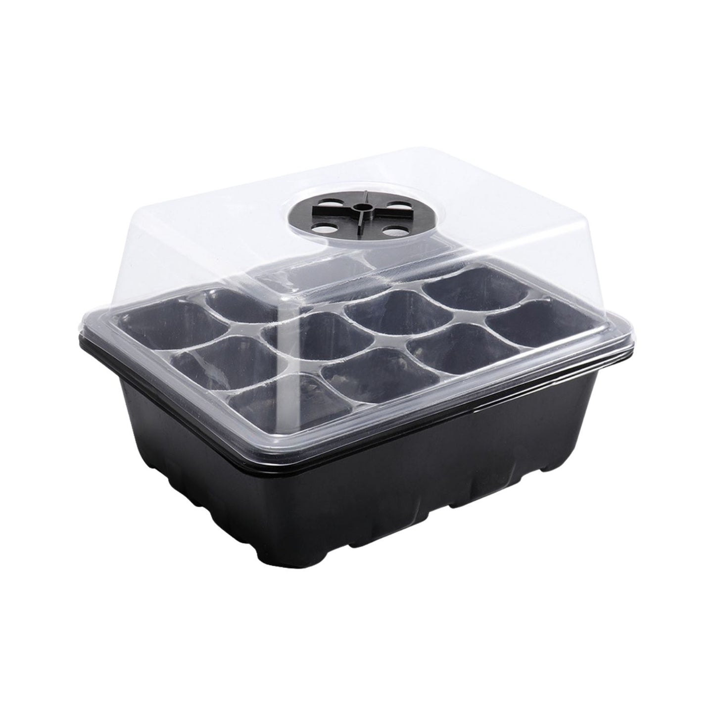 Seed Starter Tray with Grow Light (12 Cells per Tray)