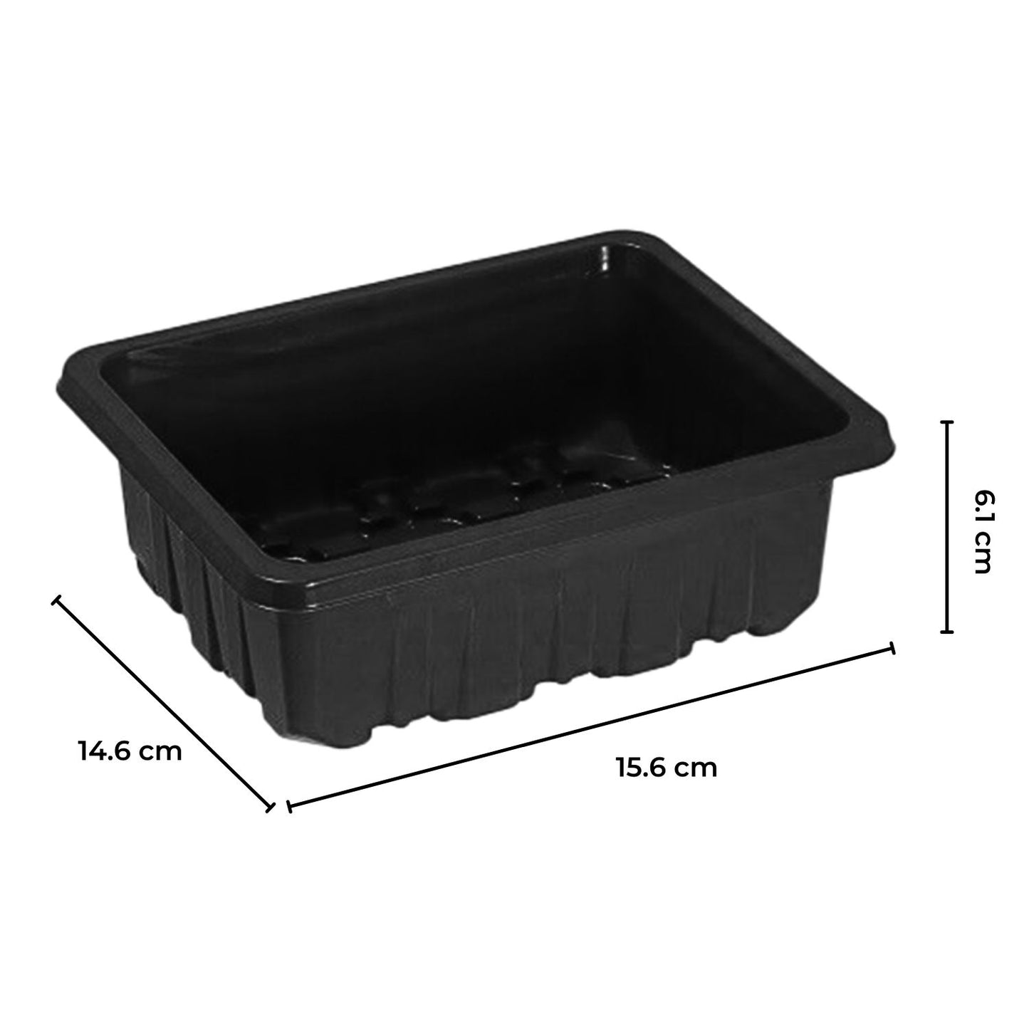 Seed Starter Tray with Grow Light (12 Cells per Tray)