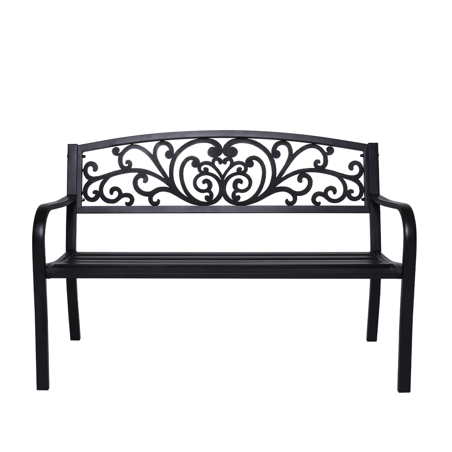 Outdoor Garden Bench - Floral