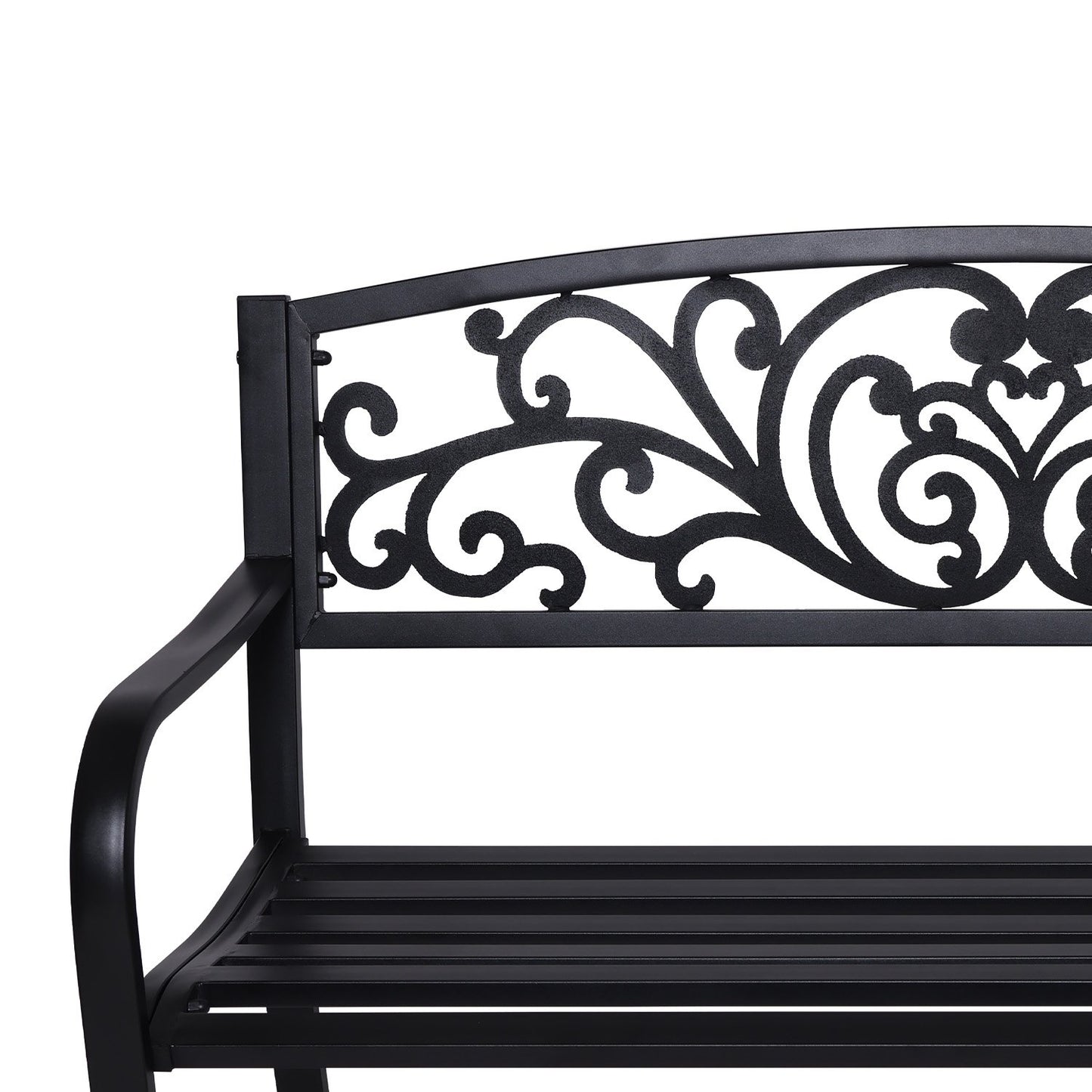 Outdoor Garden Bench - Floral