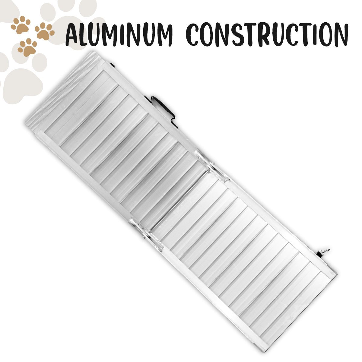 Dog Ramp Foldable Aluminium -  183 x 38cm