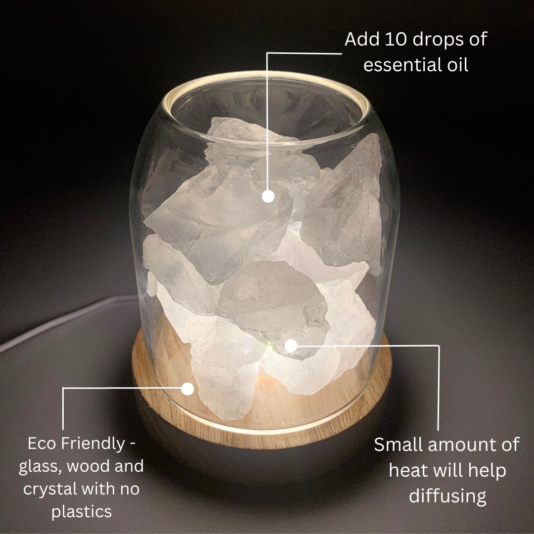 Crystal Diffuser - Clear Quartz