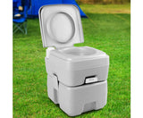 Portable Camping Toilet  20L - Grey