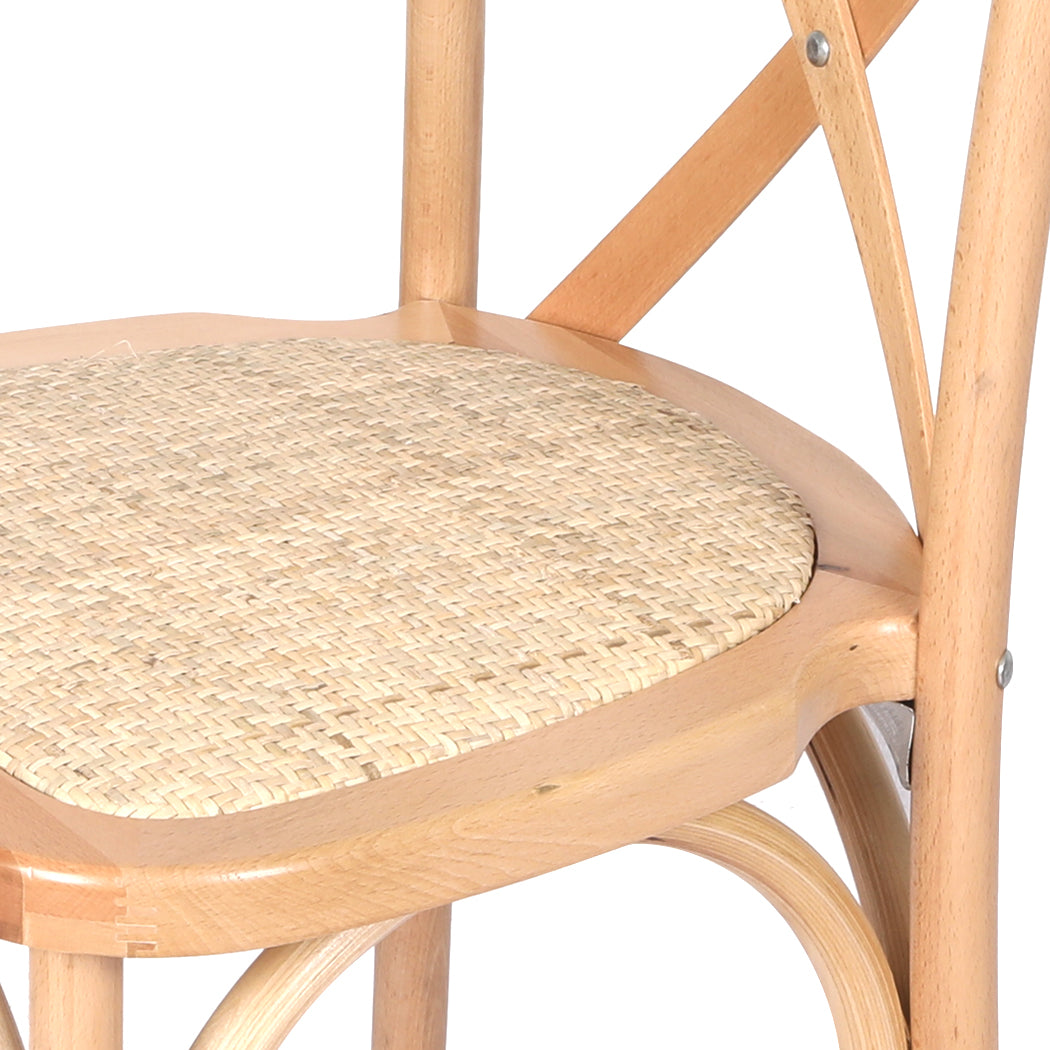 Dining Chairs x 2 - Natural